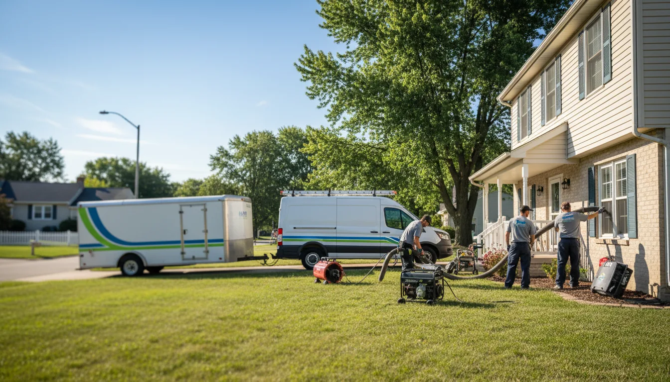 Flooded Basement Restoration And Cleanup With Repair in Killdeer, ND near me